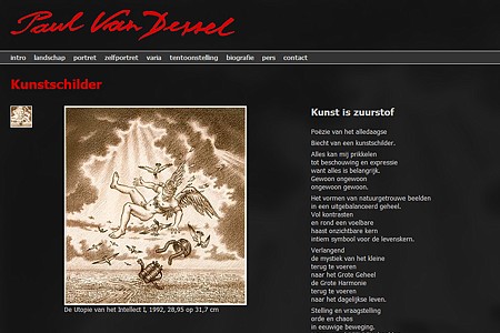 website Paul Van Dessel